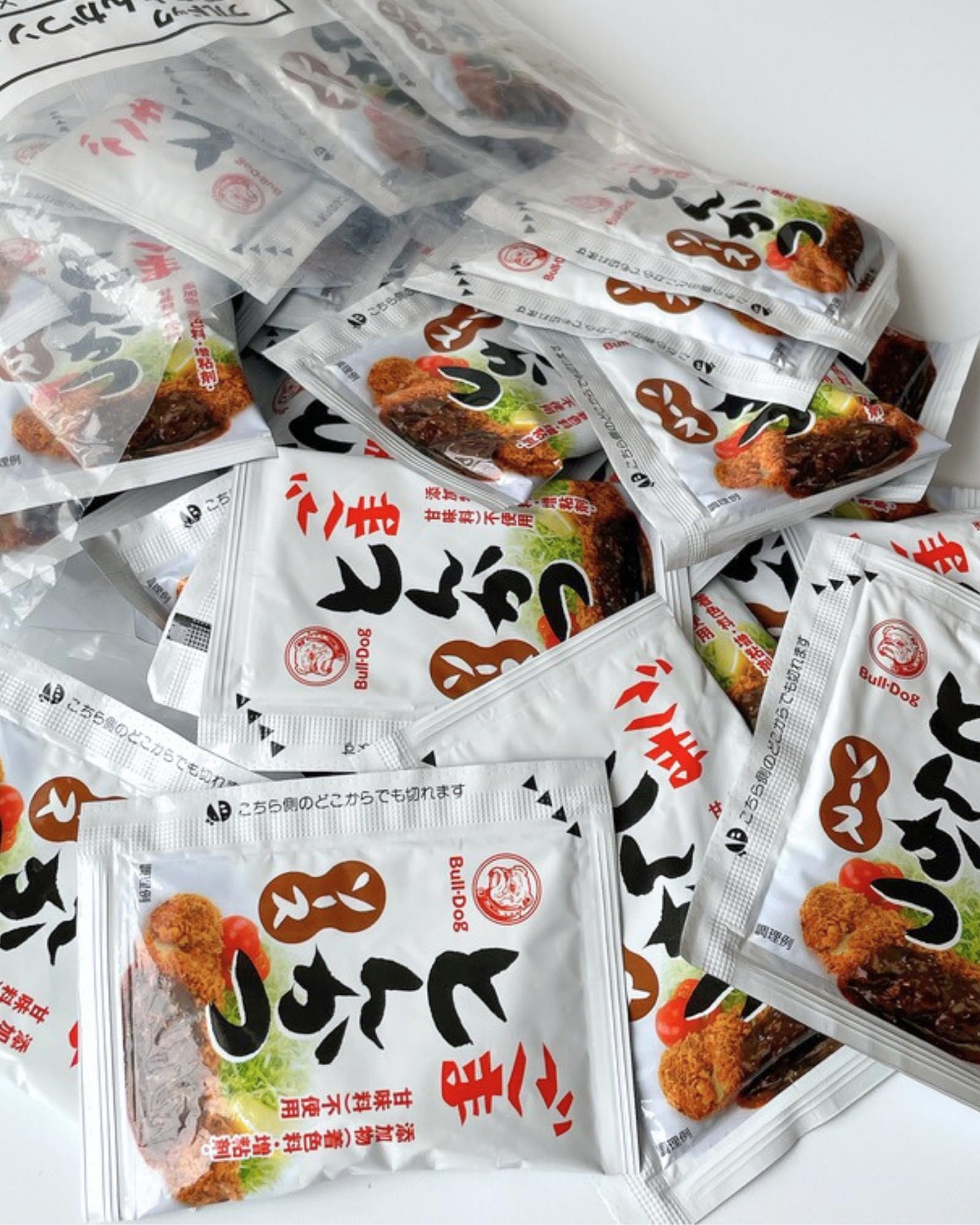 Amazon.co.jp: 業務用ブルドック ごまとんかつソース 使い切り 小袋